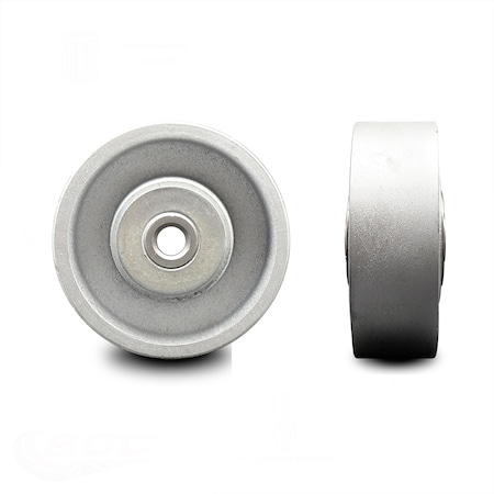 Service Caster SCC-3.25" Semi Steel Cast Iron Wheel Only w/Roller Bearing-1/2"Bore-700 lbs Cpty SCC-SSR3420